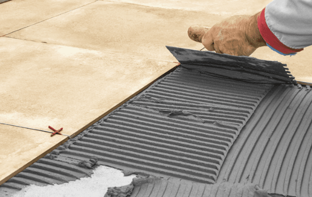 Các bước định mức keo dán gạch