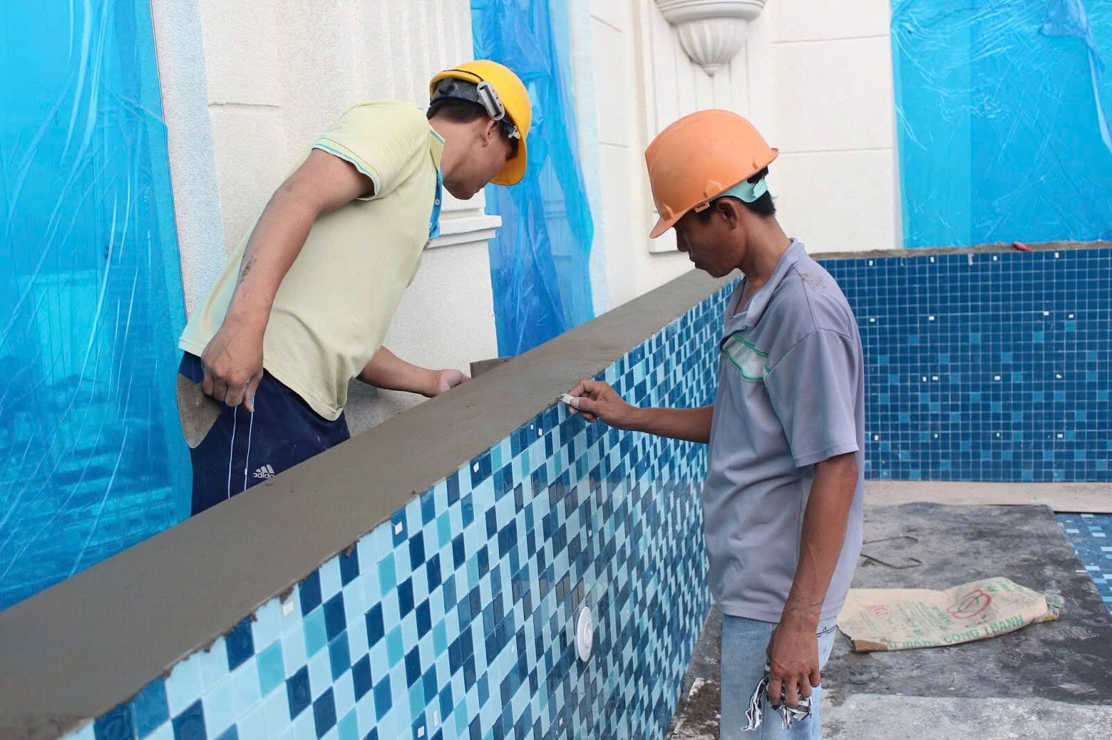 Keo Dán Gạch Hồ Bơi Vượt Trội, Bám Dính Tốt