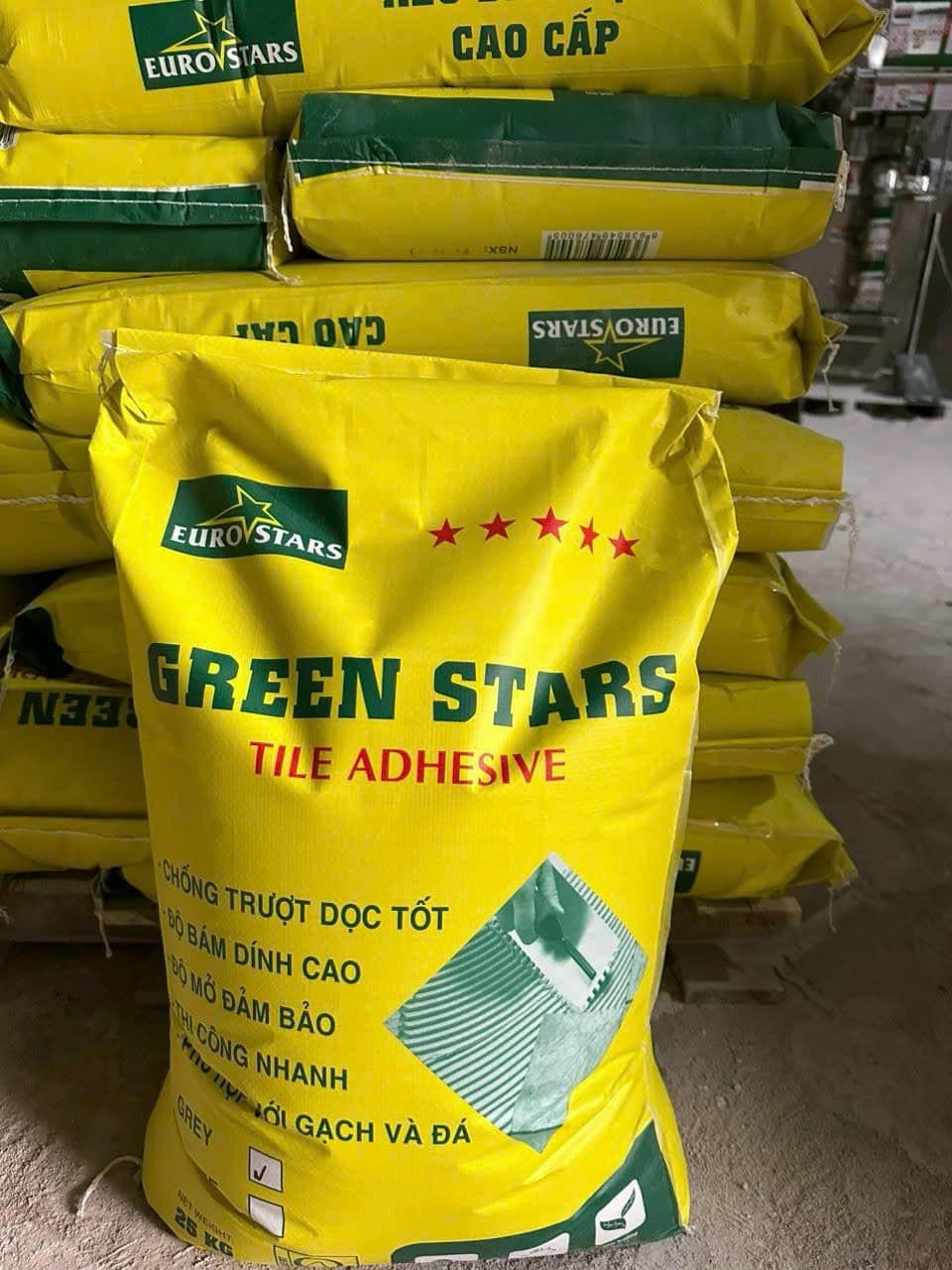 Keo Dán Gạch Green Stars – Giải Pháp Hoàn Hảo Cho Công Trình Chất Lượng Cao